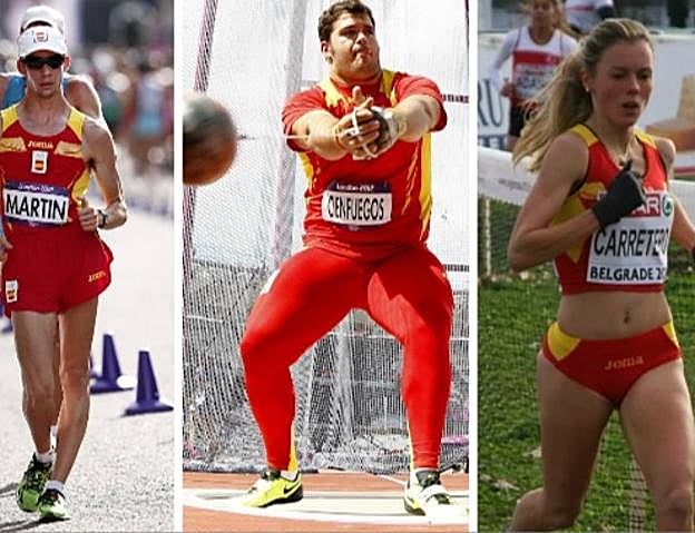 Tres extremeños en busca de la gloria en Berlín