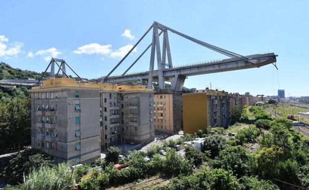 Atlantia pierde más de 4.200 millones de euros desde el desplome del puente en Génova