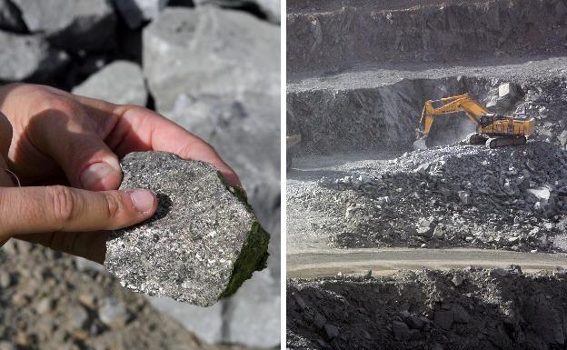 Imagen de archivo de la extracción de níquel en la mina Aguablanca de Monesterio:: HOY 