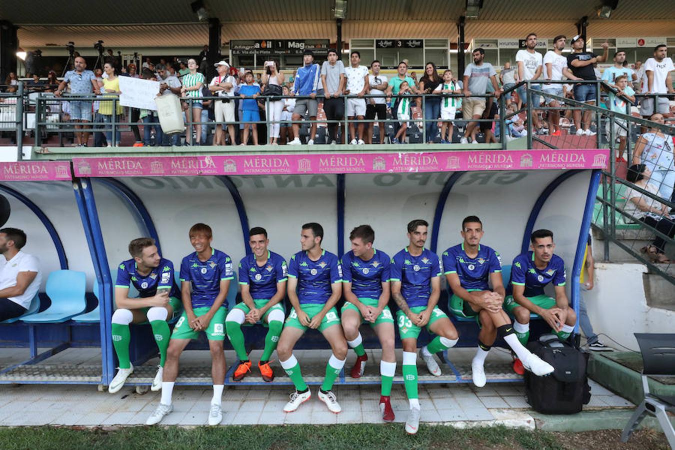 El conjunto de Setién derrota al Mérida en un amistoso en el que lució la calidad de sus figuras ofensivas