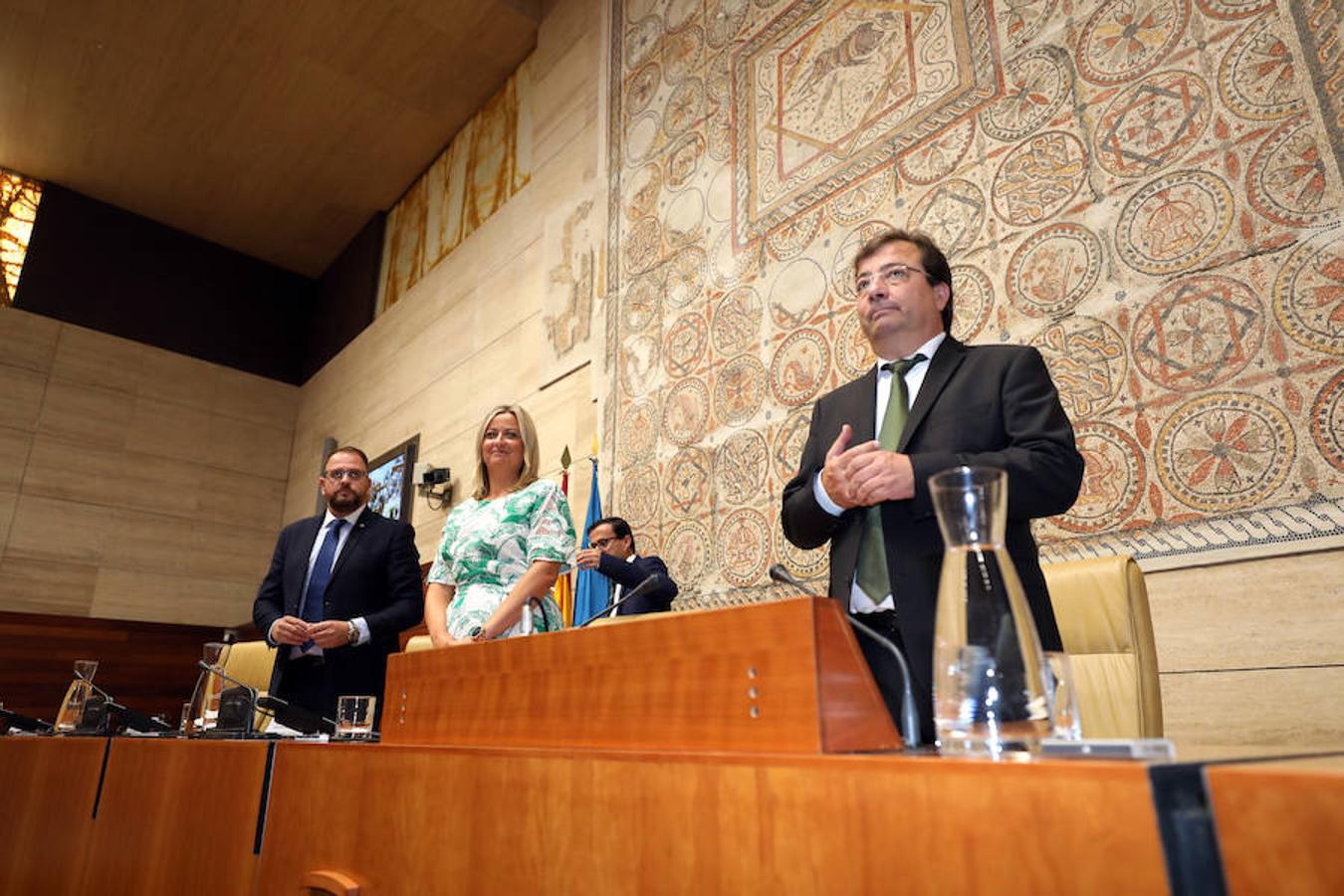 El presidente de la Junta, Guillermo Fernández Vara, ha pedido un pacto de Estado para abordar el reto demográfico y el cambio climático