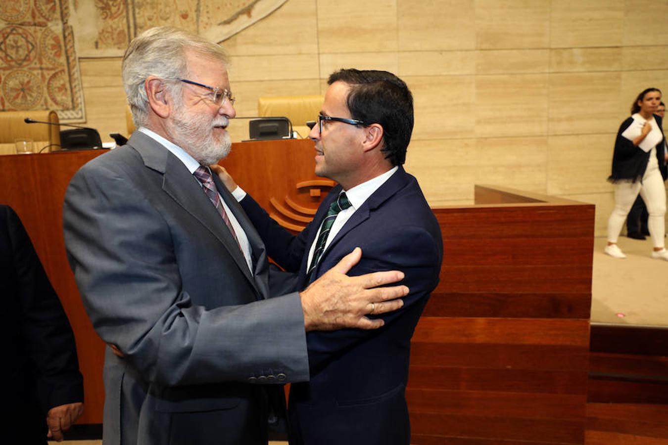 El presidente de la Junta, Guillermo Fernández Vara, ha pedido un pacto de Estado para abordar el reto demográfico y el cambio climático