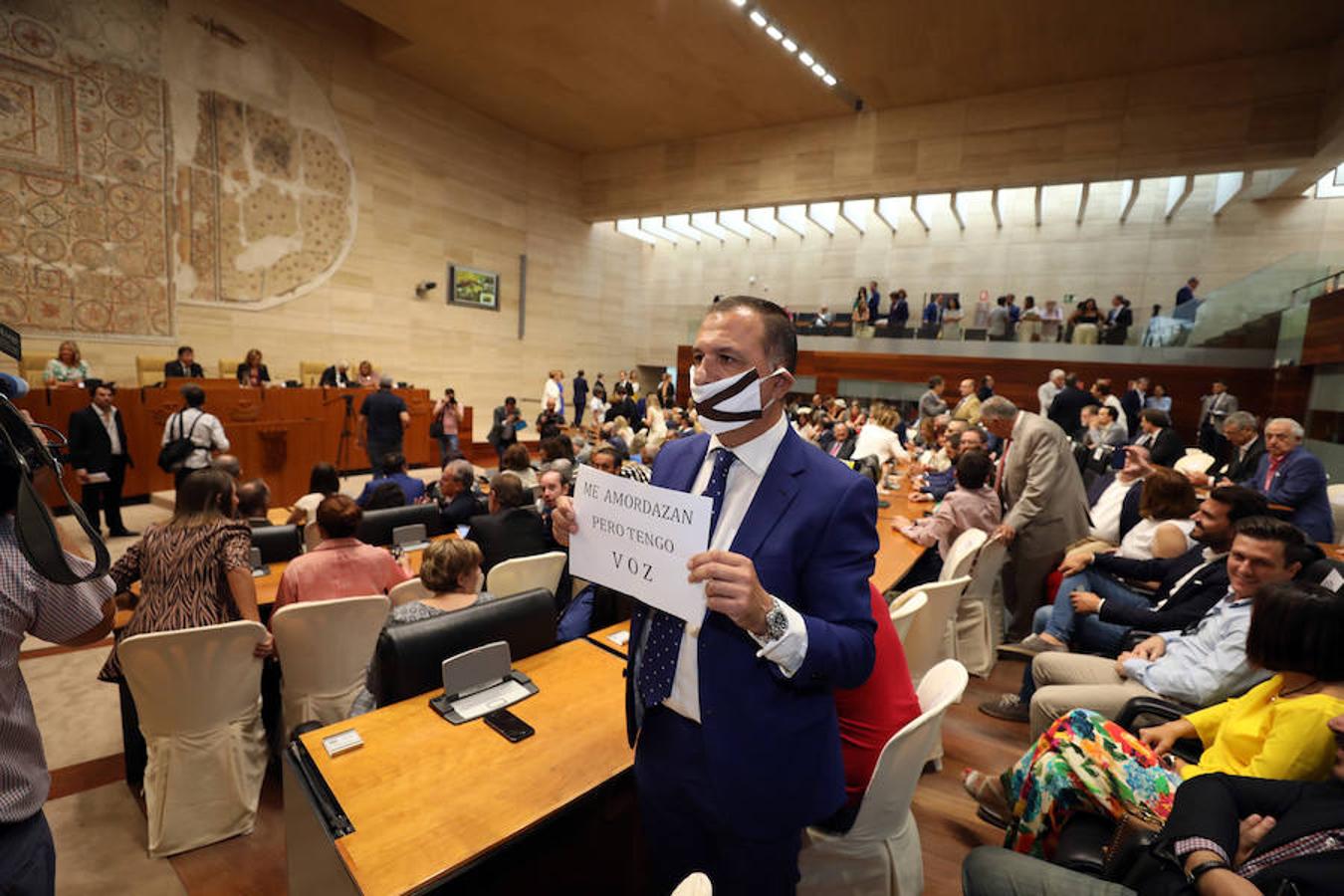 El presidente de la Junta, Guillermo Fernández Vara, ha pedido un pacto de Estado para abordar el reto demográfico y el cambio climático