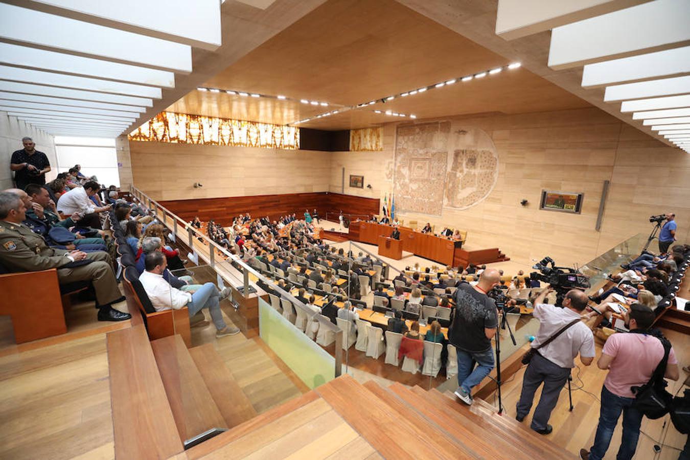 El presidente de la Junta, Guillermo Fernández Vara, ha pedido un pacto de Estado para abordar el reto demográfico y el cambio climático