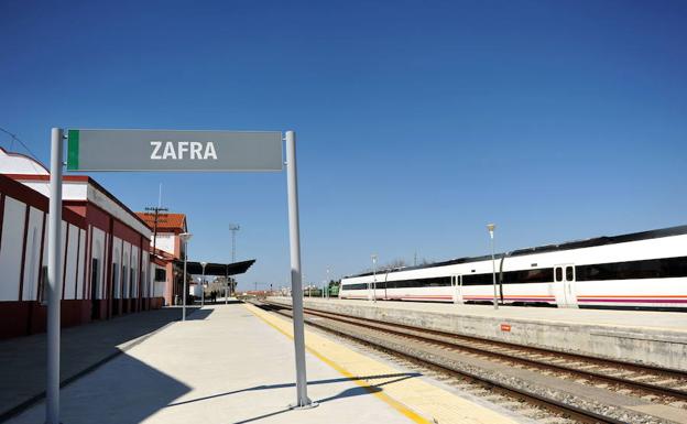 Estación de tren de Zafra.: HOY