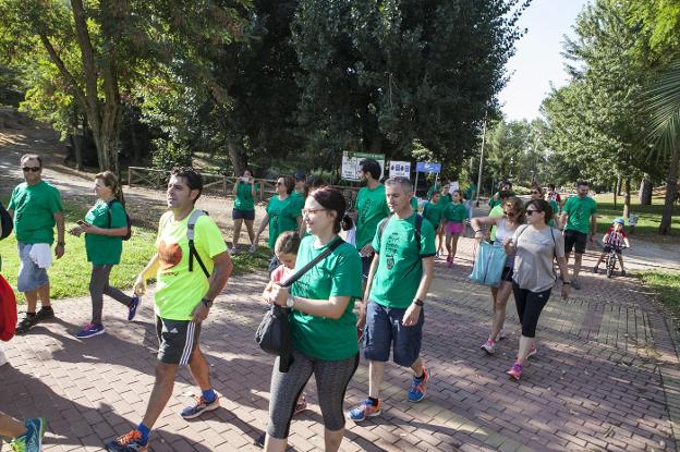 La carrera discurrió por el parque del Príncipe y Aguas Vivas. :: j. r.