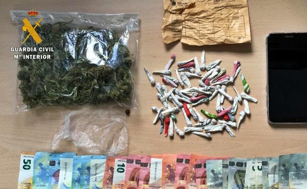 Detenido tras ser pillado vendiendo droga en Fregenal de la Sierra 