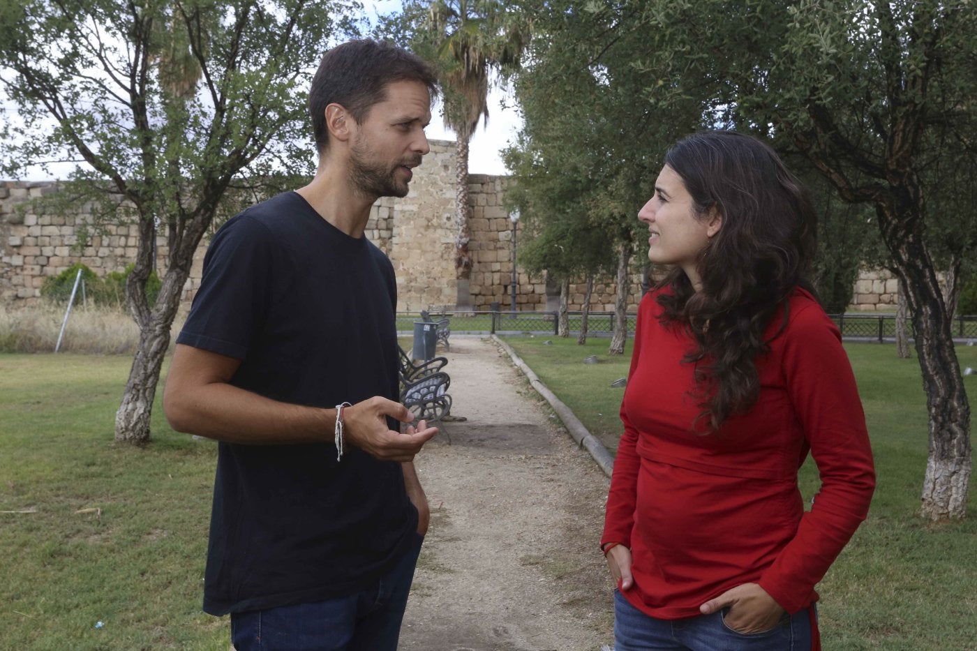 Álvaro Jaén e Irene de Miguel, esta semana en Mérida