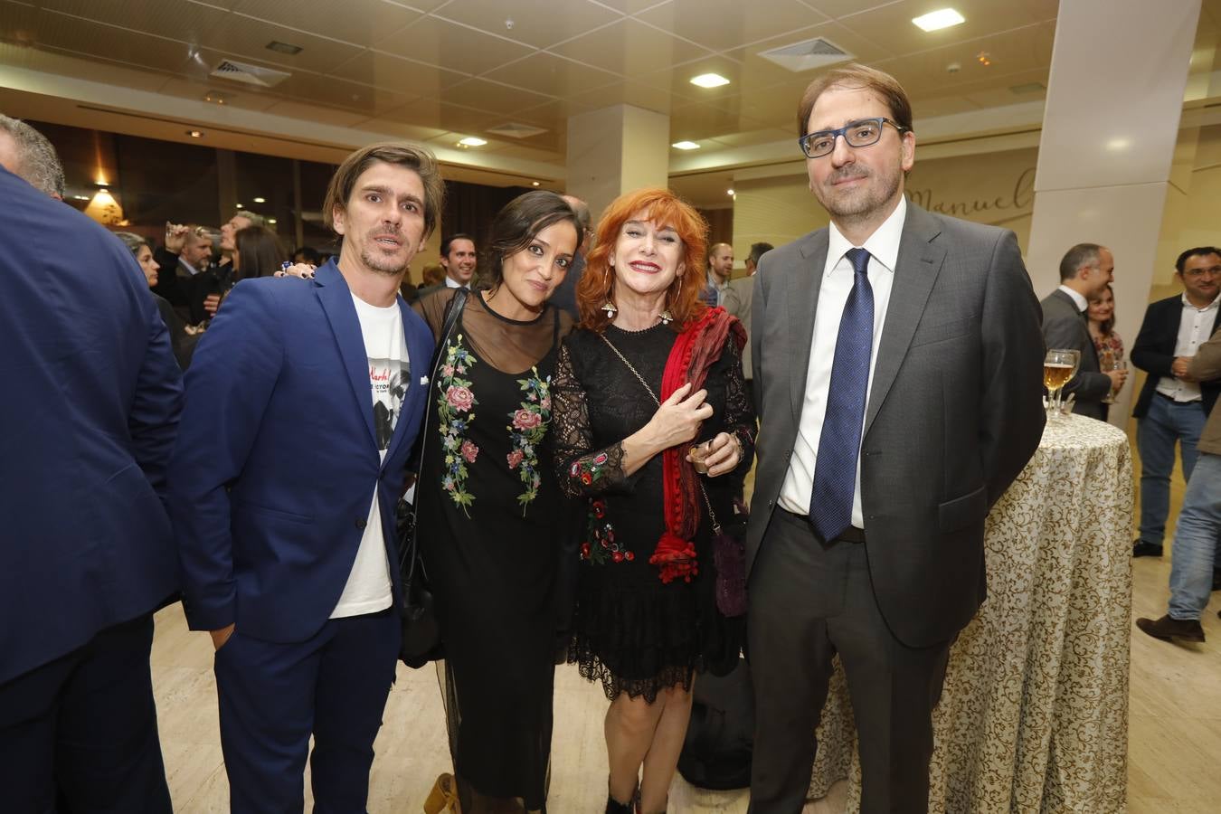 Después de la gala de Extremeños de HOY, los invitados pudieron disfrutar de un cóctel.