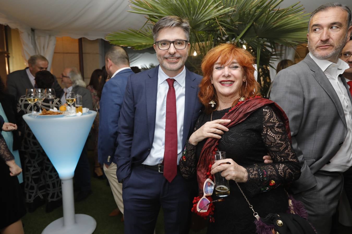 Después de la gala de Extremeños de HOY, los invitados pudieron disfrutar de un cóctel.