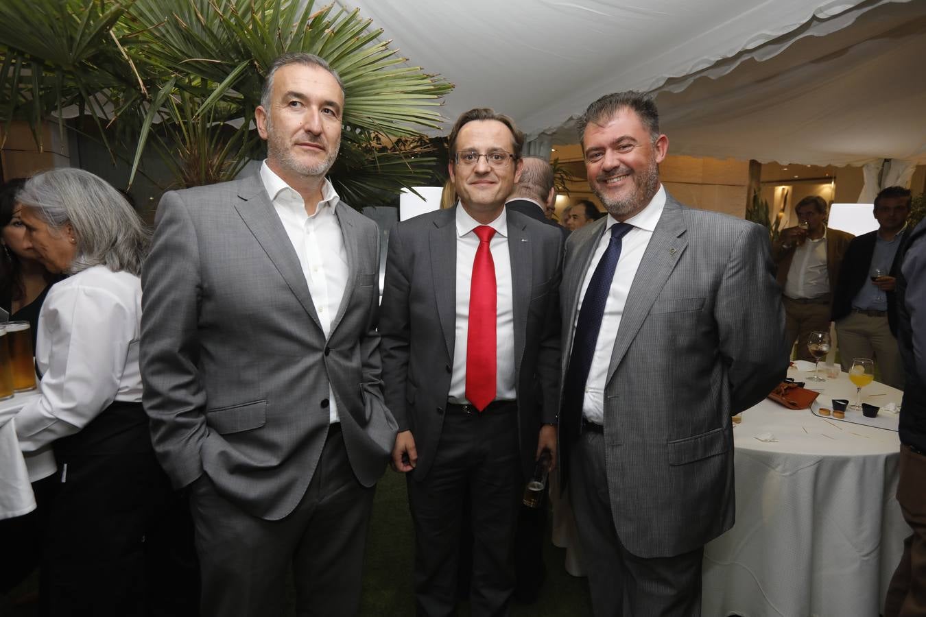 Después de la gala de Extremeños de HOY, los invitados pudieron disfrutar de un cóctel.