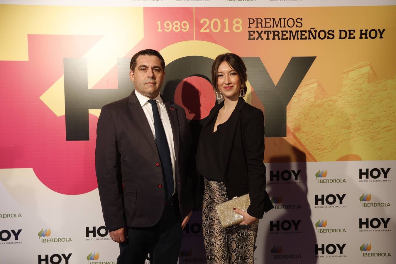 Los invitados pasaron por el photocall antes del comienzo de la gala