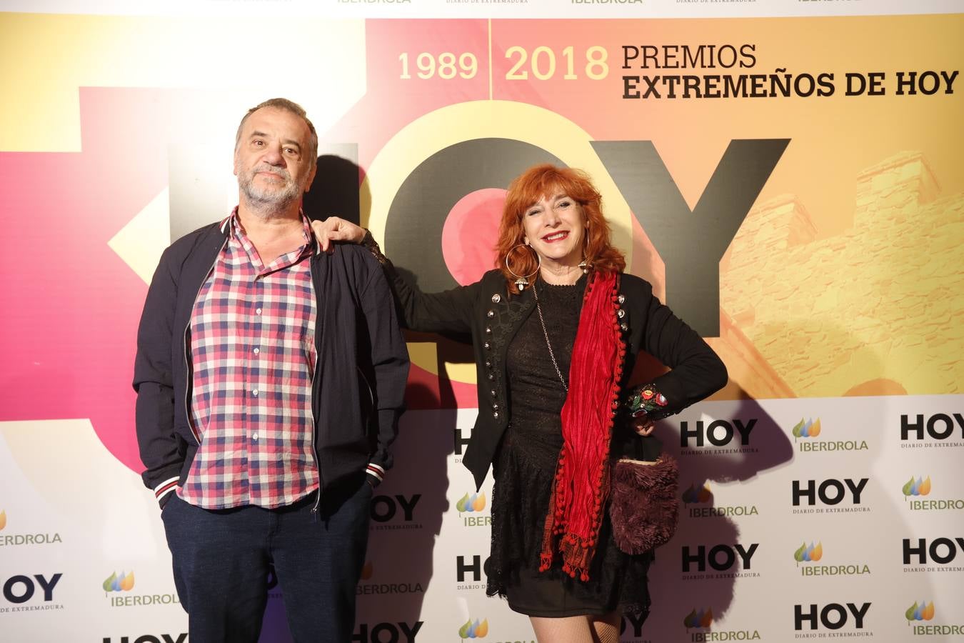 Los invitados pasaron por el photocall antes del comienzo de la gala