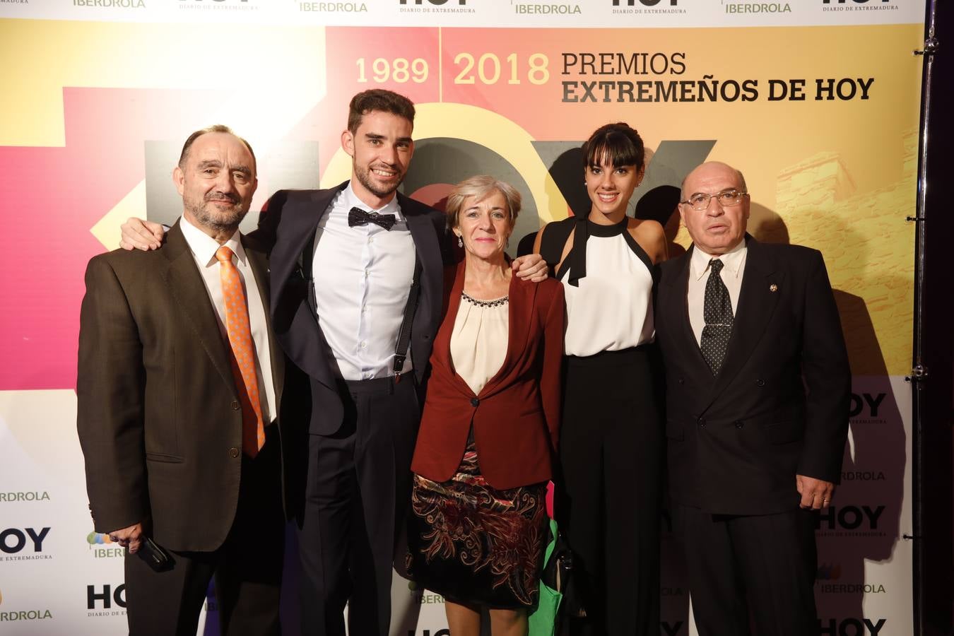 Los invitados pasaron por el photocall antes del comienzo de la gala