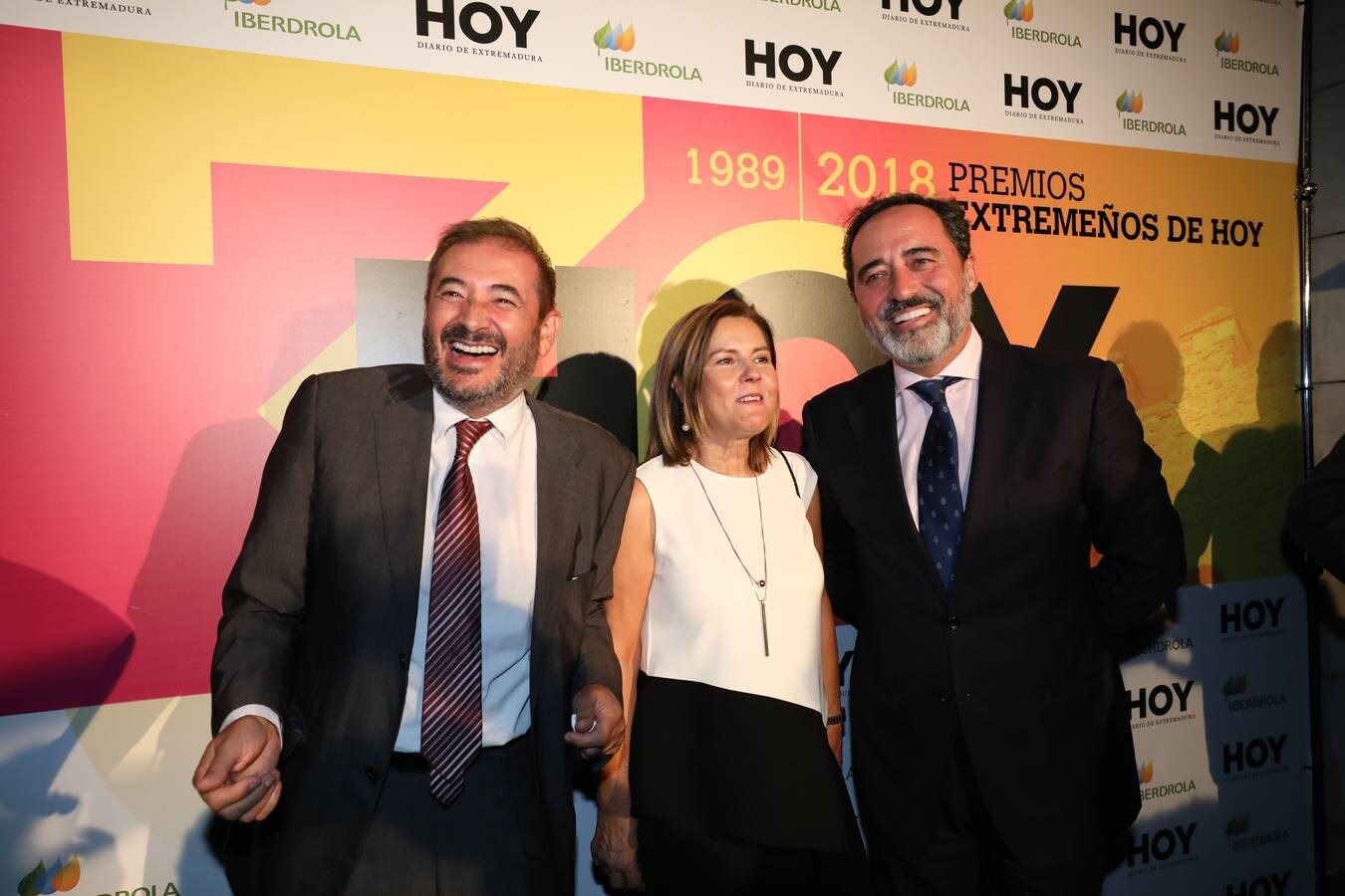 Los invitados pasaron por el photocall antes de comenzar la gala