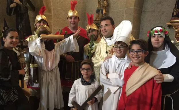 Celebración de 'Holywins' el año pasado en Alcuéscar. :: CEDIDA