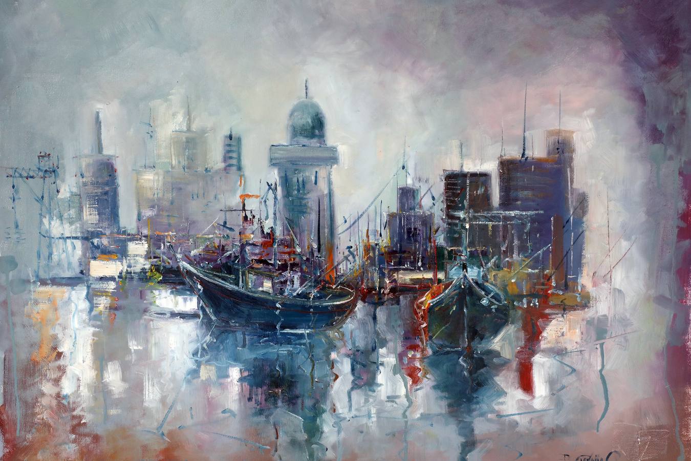 Una exposición de óleos y acuarelas del pintor extremeño Pedro Castaño, y que muestra las creaciones del autor desde sus inicios como artista, puede visitarse en la Asamblea de Extremadura, durante todo el mes de noviembre.