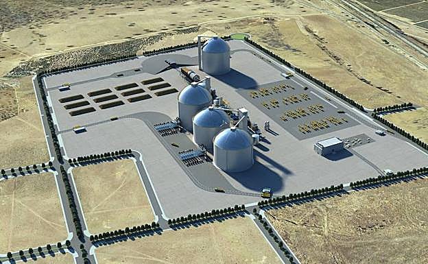 Recreación virtual de cómo sería la planta azucarera que se instalaría en ExpacioMérida 