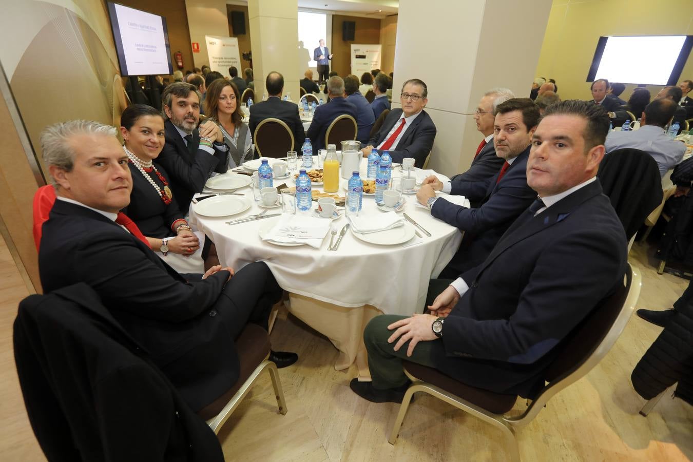 Máximo Cortés, Andrés Sánchez,Miguel Pérez, Luciano Fernández, Carmen Touchard, Adrián Urbano, Gema Merino, y Ángel López