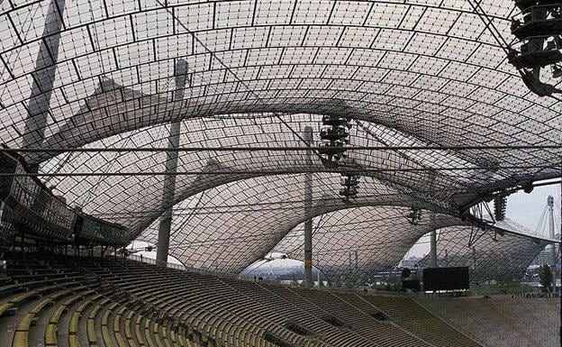 Cubierta del estadio Olímpico de Munich. :: 