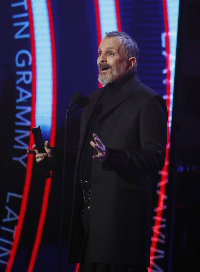 El cantante Miguel Bosé.