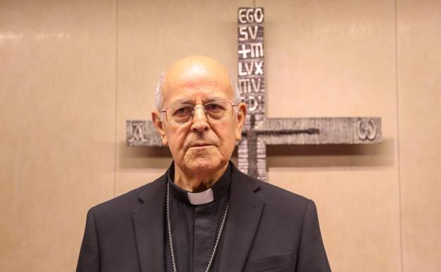 El presidente de la Conferencia Episcopal Española, cardenal Ricardo Blázquez. 