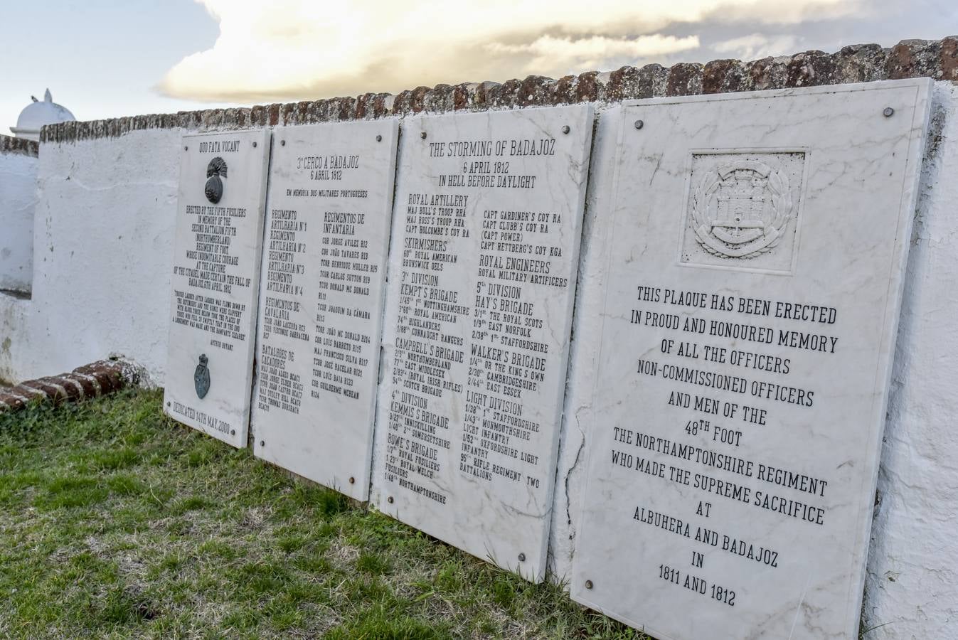 En Elvas reposan desde hace más de 200 años tres soldados ingleses caídos en los sitios de Badajoz y en la batalla de la Albuera