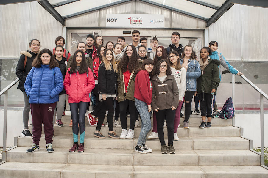 Fotos: Grupos de la I Jornada de Educación Financiera de Caixabank