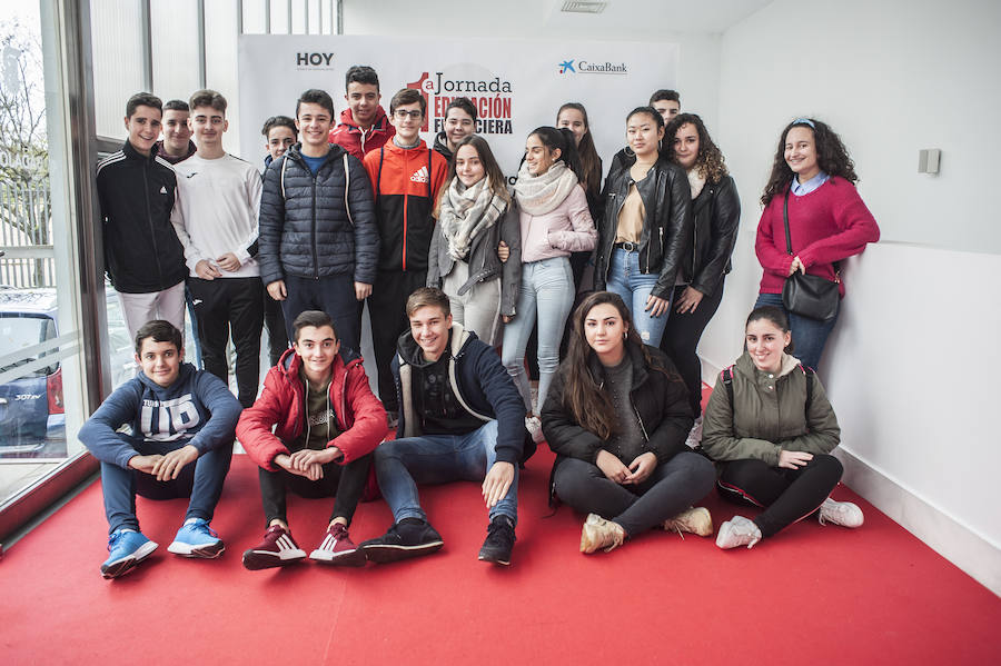 Fotos: Grupos de la I Jornada de Educación Financiera de Caixabank