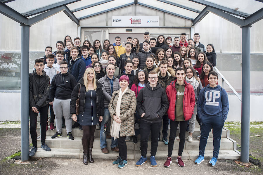 Fotos: Grupos de la I Jornada de Educación Financiera de Caixabank