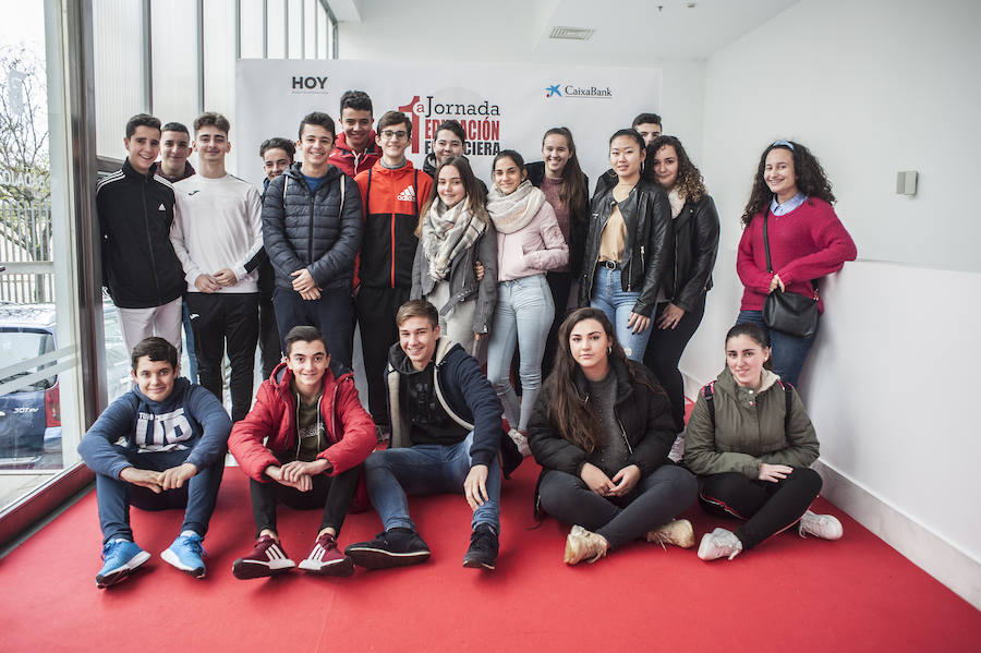 Fotos: Grupos de la I Jornada de Educación Financiera de Caixabank