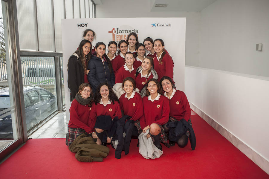 Fotos: Grupos de la I Jornada de Educación Financiera de Caixabank