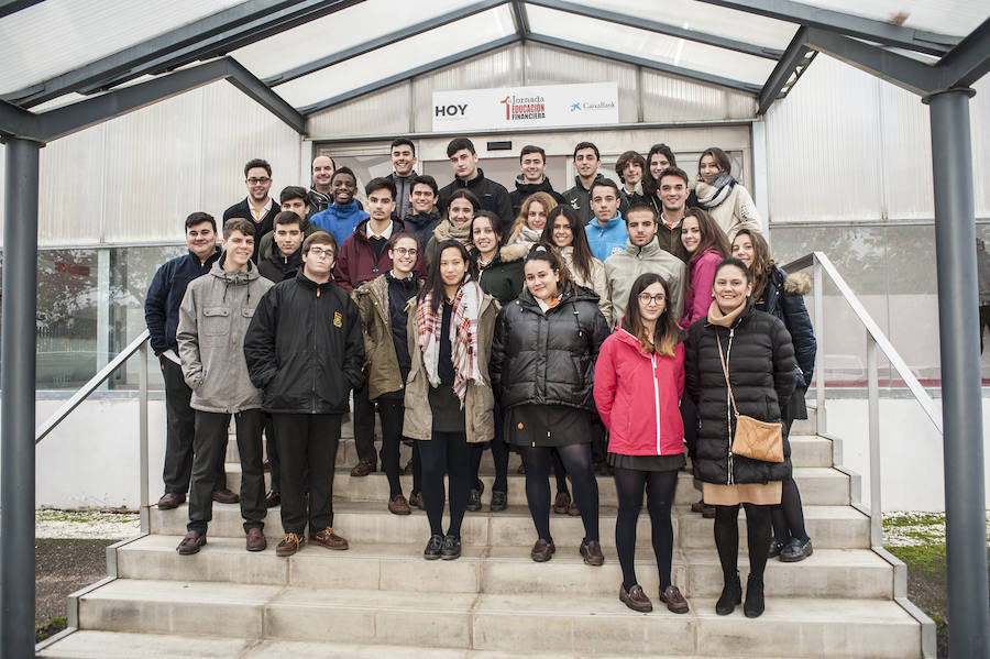 Fotos: Grupos de la I Jornada de Educación Financiera de Caixabank