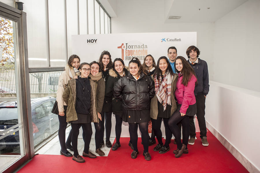 Fotos: Grupos de la I Jornada de Educación Financiera de Caixabank