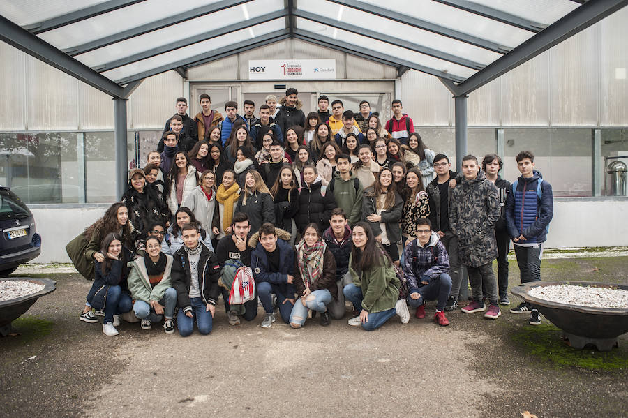 Fotos: Grupos de la I Jornada de Educación Financiera de Caixabank