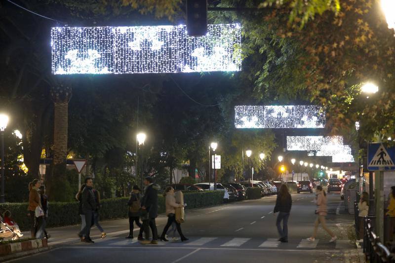 El centro de la ciudad se ilumina con un millón de puntos de luz