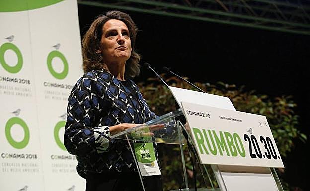 Teresa Ribera, ministra de Transición Ecológica. 