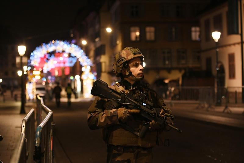 Fotos: El tiroteo en el mercado navideño de Estrasburgo, en imágenes