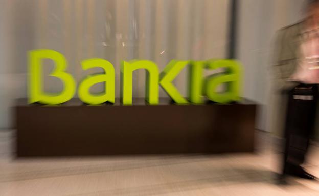 Logotipo de Bankia. 