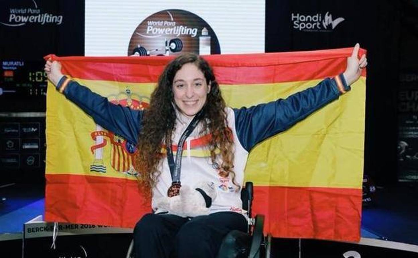 Loida Zabala | Halterofilia adaptada. Campeona de España por 13ª vez, bronce en el Campeonato de Europa y bronce en el Europeo en press banca con personas sin discapacidad.