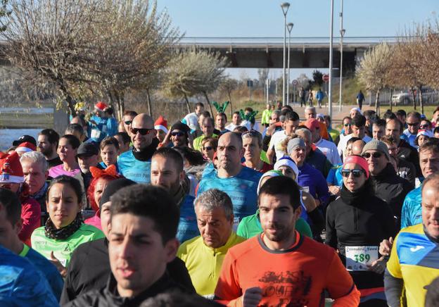 La San Silvestre pacense pierde su colorido