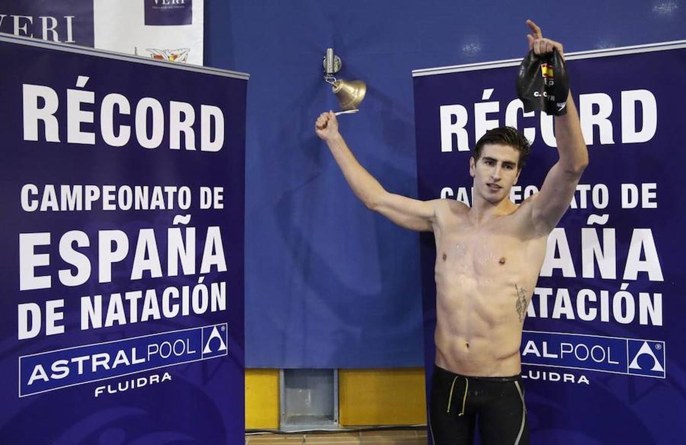 César Castro | Natación. Campeón de España de 200 libres y récord nacional, oro y récord nacional en 200 libres en el Nacional de Invierno P25.