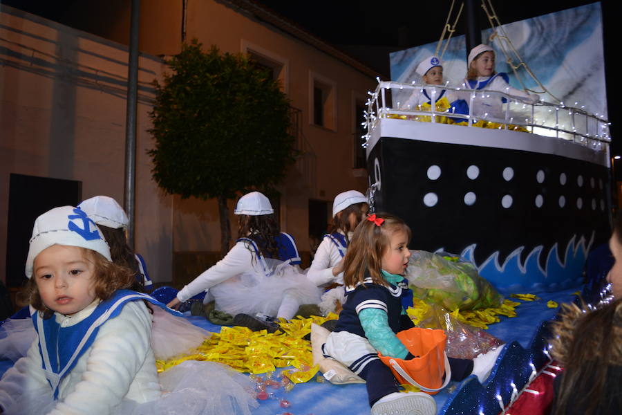 Carroza en la Cabalgata de Fregenal de la Sierra.