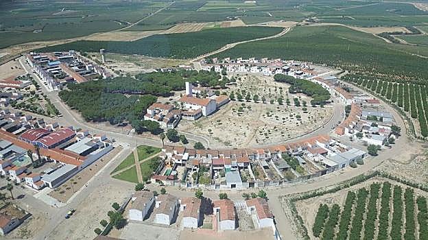 La entidad local menor de Casar de Miajadas, uno de los puntos donde se desarrolló la operación. :: hoy