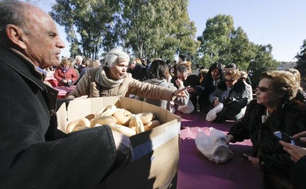 Roscas de anís, patatera y migas, este domingo en la romería de los Santos Mártires de Cáceres