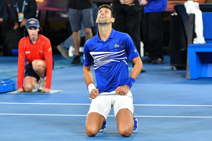 Novak Djokovic y Rafa Nadal disputan la fina del Abierto de Australia, el primer Grand Slam de la temporada.