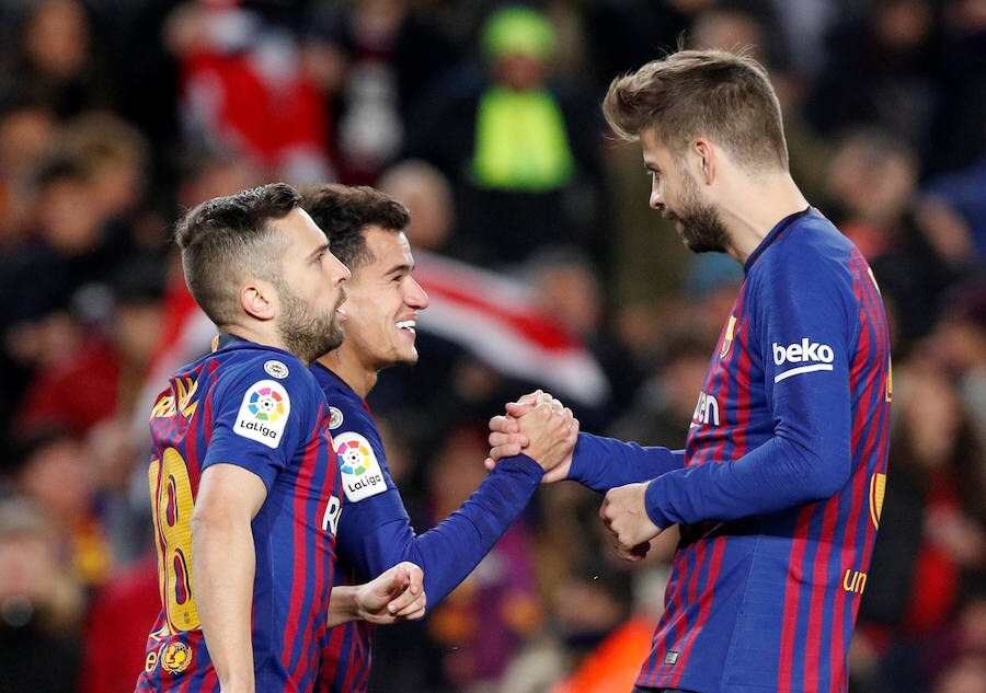 Fotos: Las mejores imágenes del Barcelona-Sevilla