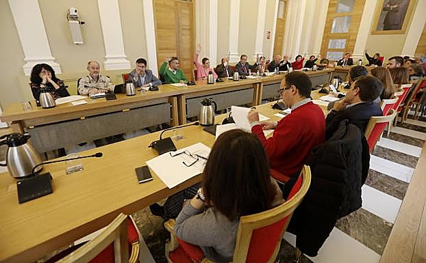 Pleno del Ayuntamiento de Cáceres