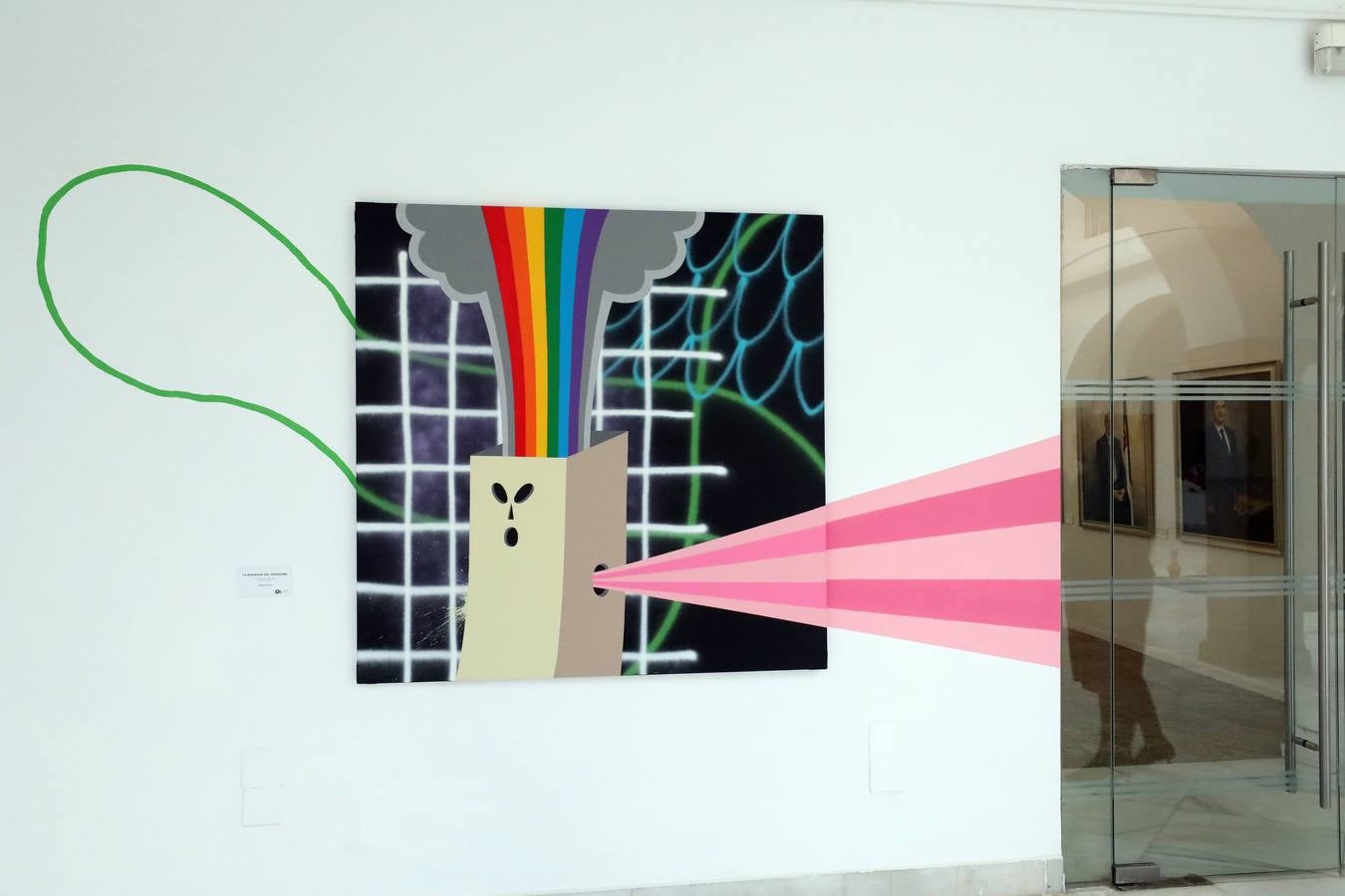 Hasta el 26 de febrero, se podrá disfrutar de las 30 de obras que componen la exposición itinerante de la VII edición de Obra Abierta en el Patio Noble de la Asamblea de Extremadura.