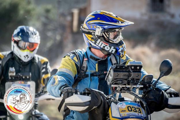 El extremeño Paco Guerrero, primer ganador de la Copa de España de Mototurismo. :: Tomás A. Márquez